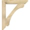 Ekena Millwork Legacy Slat Rough Sawn Bracket w/ Offset Brace, Douglas Fir, 6"W x 28"D x 32"H BKT0604X28X32LEC06RDF - alternate 4